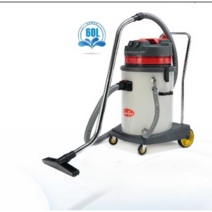 60L 플라스틱 업소용 진공청소기 대용량 영업용 기계, 2000W 액세서리 세트