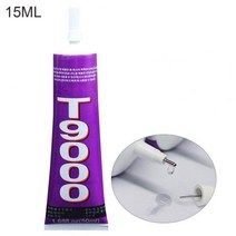 15ml 슈퍼 접착제 유용한 수리 핀홀 스타일 다목적 시간 절약 T9000 DIY 도자기, 04 Clear 15ml