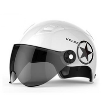 코스토프 전기 전동 자전거 킥보드 스쿠터 헬멧 클래식, 경도 3배 업그레이드 화이트