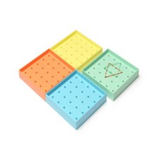 온교육 지오보드 기하판 도형판, 단품