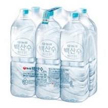 농심 백산수 2L 24병 생수, 24, 2리터