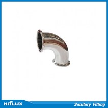 하이플럭스 쎄니타리 페럴 엘보 90도 Sanitary Ferrule Elbow - SUS304, 1개