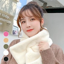 앨리스도매 겨울패션 포근한 간편한 착용 부드러운 베이직 머플러 (9045536)