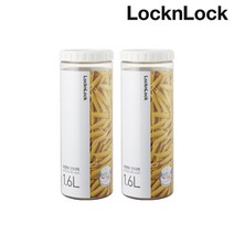 락앤락 냉장고 문짝정리용기 인터락 1.6L, 2개, 화이트