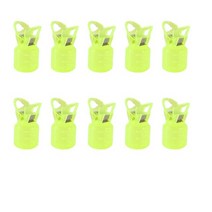 갑오징어 루어낚시 에깅 10pcs 지그 후크 프로텍터 커버 지그 후크 안전 모자 도구, 연한 녹색-l