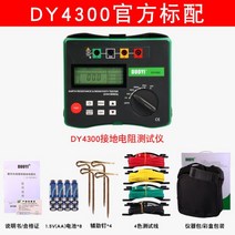 접지 저항 측정기 다기능계측기 메가옴미터 아날로그테스터, 01. DY4300 표준 구성