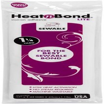 HeatnBond Lite Iron-On Adhesive 17 Inches x 1.25 Yards (3522), 1