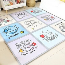 대형 매트 일본식 바닥 거실 침실 카펫 접합 폼 어린이