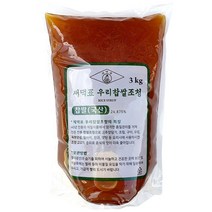 새댁표 국내산 찹쌀로 만든 찹쌀조청, 2개, 3kg