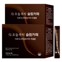 오늘부터 슬림카페 다이어트커피 방탄커피 가르시니아 (120포), 90g, 2개