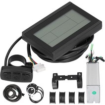 KTu2011LCD3 디스플레이용 DIY 전동 자전거용 500W 모터용 안정된 11A 전동 자전거 컨트롤러, 한개옵션0, 한개옵션1