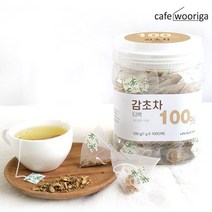 카페우리가 국내산 감초차 100티백, 단품, 단품