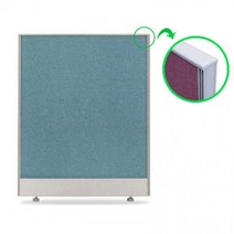 가구샘 PVC 파티션 H1200 원톤 밝은프레임 OG1050, H1200*W900_PN718
