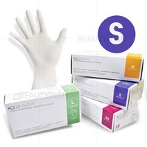 코코 의료용 라텍스 글러브 (S) 100매입(50쌍) 파우더프리