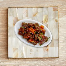 납골당 꾸미기 미니어처 단품 한식 반찬 요리 미니어쳐 제사상 상차림, [한식/반찬,요리]도토리묵
