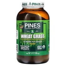 Pines International 그린 슈퍼푸드 밀싹 파우더 Wheat Grass Powde 680g 1팩