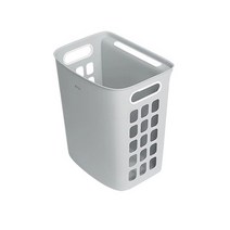 DearBanana 벽걸이 빨래바구니 이동식 빨래통 자취 원룸 기숙사 빨래보관함, 그레이