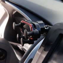 더뉴말리부 전용 핸드폰 스마트폰 거치대 홀더 받침대, 그레이, 1개