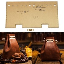 가죽 공예 만능렌치 타카 타카 휴대용 공구 가방 주머니 세트 패션 개성 보관 바느질