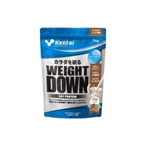 Kentai 웨이트다운 소이 프로틴 코코아 풍미 1kg, 1개