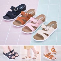 유니크9 푹신한 여성 사무실 슬리퍼 뮬 샌들
