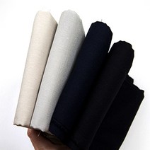 퀼트가게폴리 스판 카치온 바지 의류 홈패션 4종 천 원단, 연그레이