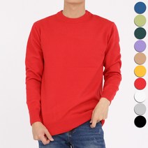 리셋 모던 캐시 라운드 남자 니트 10color