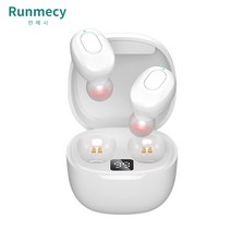 런메시 Runmecy 무선 블루투스 이어폰 블루투스 5.0 B21, 블랙