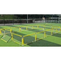 풋살장 펜스 네트 축구장 그물망 실내 울타리 풀세트, 소형 축구 골대(150x100cm)