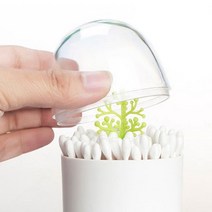 준비성철저 그린나무 목욕탕 크리스마스트리 면봉 2칸분리 화장실 4가지모양 사슴 케이스 깔끔정리 간편 홀로여행 화장솜 수납 선인장 여성용 정리 인테리어 함 공용 소품 용품 휴대용 유럽여행 보관함 남성용 정리함 청결 이쑤시개통 국내여행 ABS재질 여행용 페이스 유아면봉, GH 그린 나무