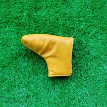 골프채 아이언 드라이브 퍼터 커버 골프 클럽 커버 팬 용품 우드 드라이버 보호 마찰 헤드 PU, 14 putter(yellow)