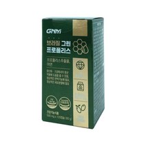 GNM자연의품격 브라질 그린 프로폴리스 500mgx120캡슐 1개, 상세페이지 참조, 상세페이지 참조