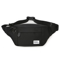 JENNER 나일론 런 웨이스트백 [블랙] NYLON RUN WAIST BAG [BLACK]