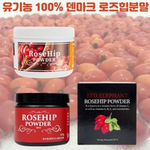 유기농 덴마크 100%로즈힙퓨레 파우더 100g 200g 다이어트 항산화 분말 가루, 200g x 2통, 2개