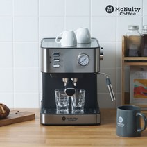 맥널티(Mcnulty) 카페 반자동 에스프레소 커피머신 MCM6861S