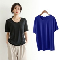 씸플비 (아쿠아T)시원한 쿨링소재 여름 반팔티셔츠 냉감쿨티