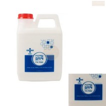 오공 데코 타일 액상 액체 본드 접착제 5kg 국산 PVC 타일 전용 풀