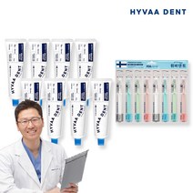 휘바덴트 자일리민티치약 120g 8개+소프트칫솔8개