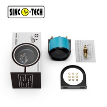 대쉬보드 Sincotech 201 시리즈 자동차 게이지 수온 오일 압력 AMP 연료 레벨 볼트 자동 측정기 센서 포함 52mm, 1.WATER TEMP C