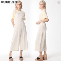 [보니알렉스] 몰리 린넨 블랜드 점프수트 (택가격89000원)