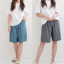 빅사이즈사랑해요 J065L205 네트5부인견파자마팬츠 BZ