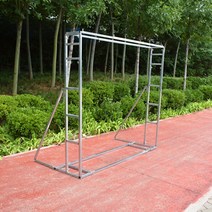 대형 현수막 거치대 포토존 설치 포토월 배너 걸이대, 3x6