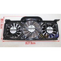PALIT JETSTREAM GEFORCE GTX770/GTX780 그래픽 카드 냉각 팬 용 오리지널 PLA08015S12HH, 한개옵션0