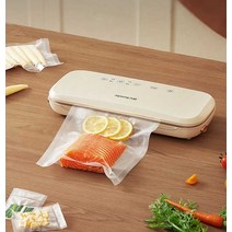 진공 비닐 포장기 압축팩 음식 장기 보관 푸드 세이버, 진공백 50개