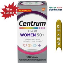 센트룸 실버 우먼 여성 종합 멀티비타민 100정, 1개