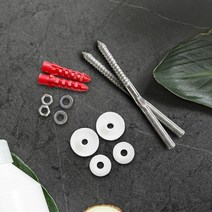HLBATH 세면기 앙카볼트세트 100mm 세면대설치부속품 세면기앙카, 단품
