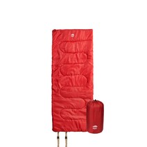 [익일출고] 강블리 리브 캠핑 모던 침낭, 베이직, 레드