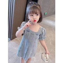FANSYLI 여아 원피스 여름양식 쉬폰스커트 러블리 프린세스커트 1795호 6