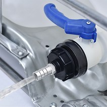 스테인레스 IBC 탱크 농약통 피팅 커넥터 물통 6mm 나사선 피치 2개, 5-IBC스텐니뿔-32mm