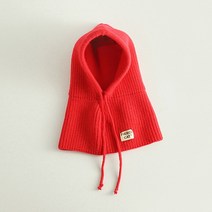 후암마켓 아동바라클라바 니트마스크 모자목도리